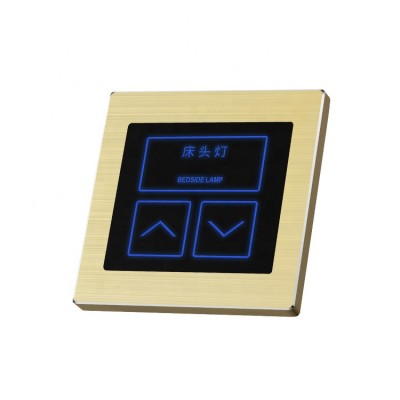 RF433 wireless hotel touch light wall switch